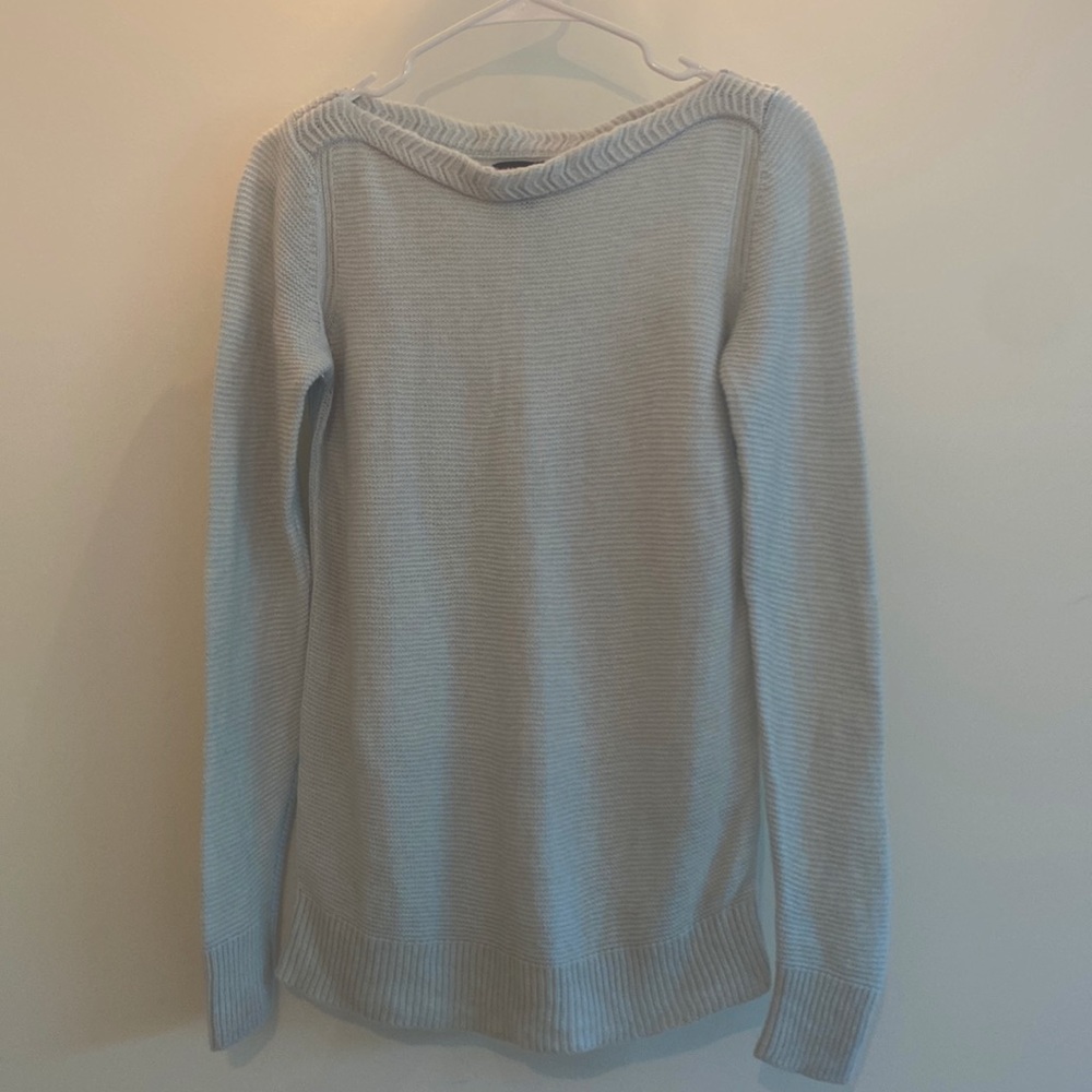 Banana Republic, size small, light blue sweater, very lightly worn.